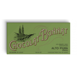 Tablette Noir 75% ALTO PIURA (Pérou)