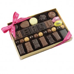 Boite Merci et chocolats assortis