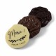 Etui Palets chocolat personnalisés "Merci"
