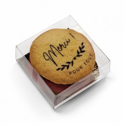 Biscuit personnalisé "Merci"