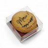 10 Etuis biscuits personnalisés "Merci"