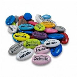 dragées chocolat "Bonne retraite"