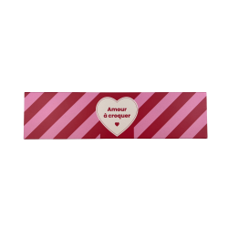 Fourreau Rose/Chocolat