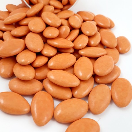 Dragées chocolat 70% mandarine