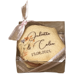 Biscuit (personnalisable) TRIO - carré PVC