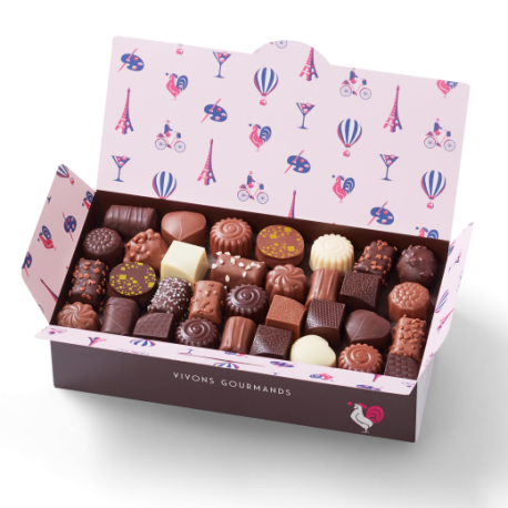 Ballotin 95 chocolats français
