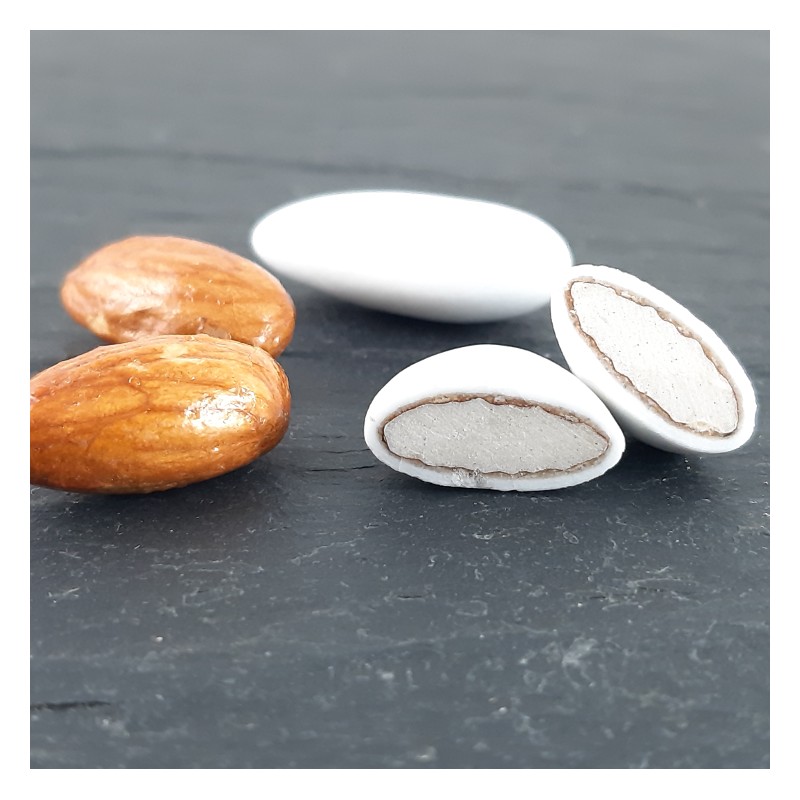 Dragées amandes Avola blanche 500gr - De Neuville Limoges