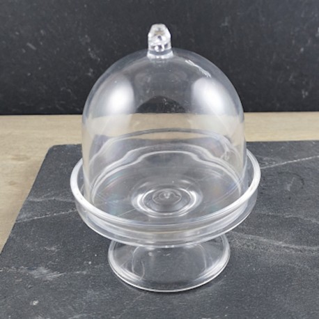 Mini cloche transparente