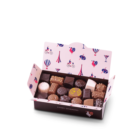 Ballotin 35 chocolats français